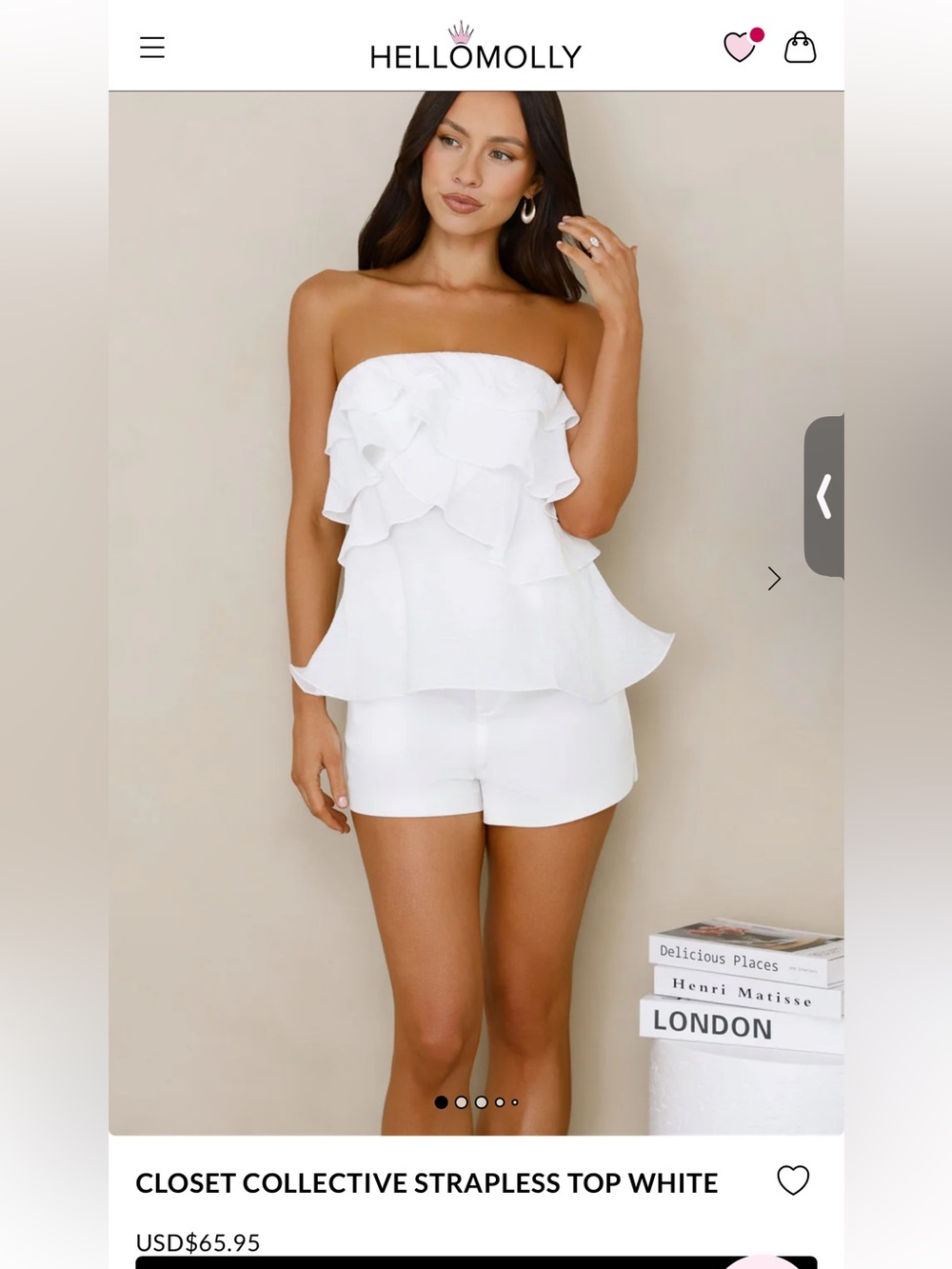 Hello Molly top NWT